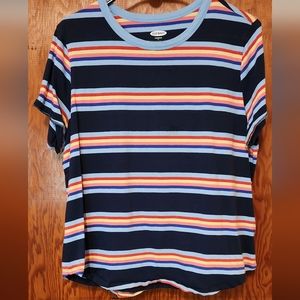Old Navy Striped Tee Size XL